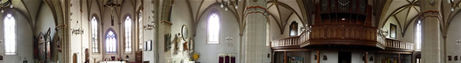 Panorama Stadtpfarrkirche St. Crescentius Naumburg